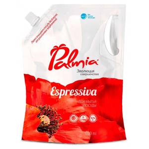 Ароматизированное средство (гель) Palmia Espressiva 1л дой-пак для мытья посуды