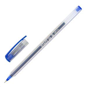 Ручка шариковая масляная STAFF Basic корпус матовый, игольчатый узел 0,6мм, линия письма 0,3мм