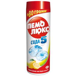 Чистящий порошок Пемолюкс Сода 5 эффект 480г