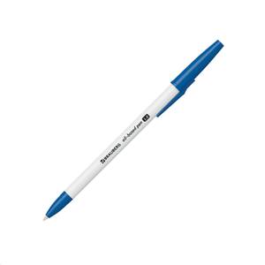 Ручка шариковая масляная BRAUBERG Stick Medium узел 1мм, линия письма 0,5мм
