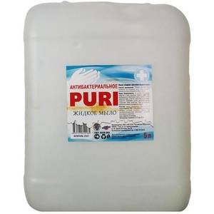 Мыло жидкое Puri Антибактериальное 5л