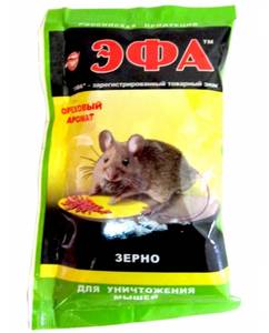Ореховое зерно Эфа от мышей 40г